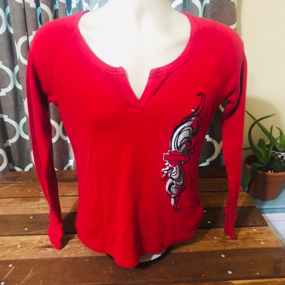 Women’s Harley Davidson long sleeve shirt 🍍🌸🍍